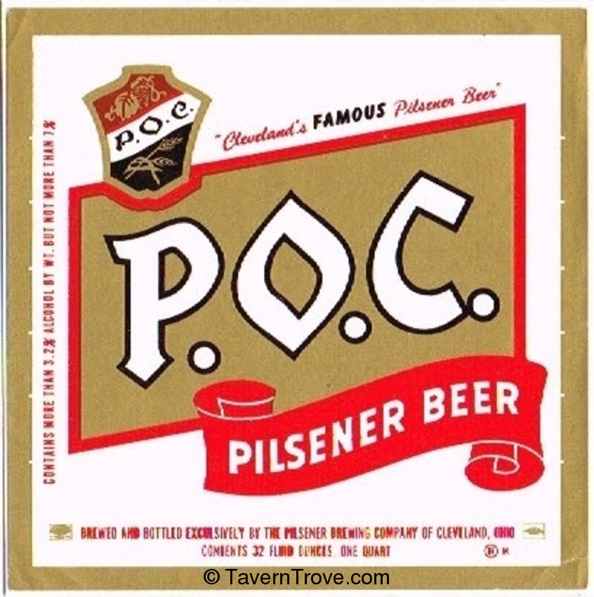 P.O.C. Pilsener Beer