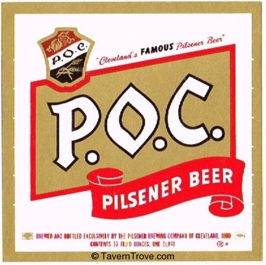 P.O.C. Pilsener Beer