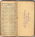 Pocket Almanac 1906-1907