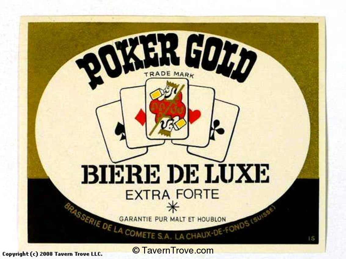 Poker Gold Biere De Luxe