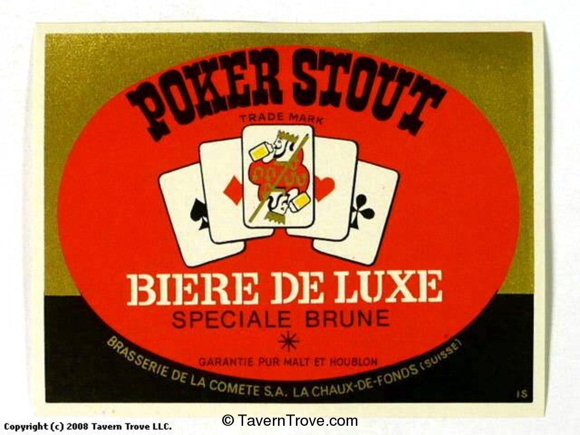 Poker Stout Biere De Luxe