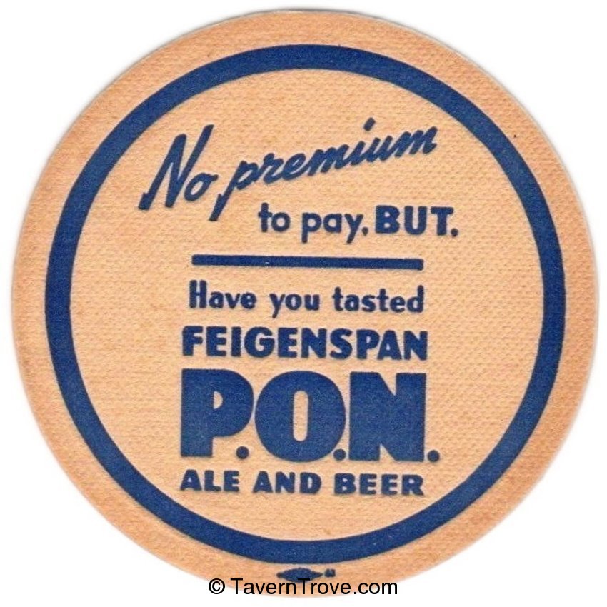 Feigenspan P.O.N. Ale And Beer