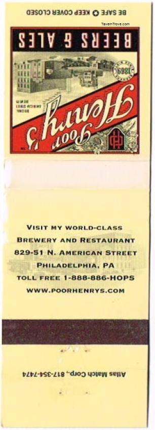 Poor Henry's Beers & Ales