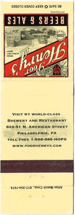 Poor Henry's Beers & Ales Dupe