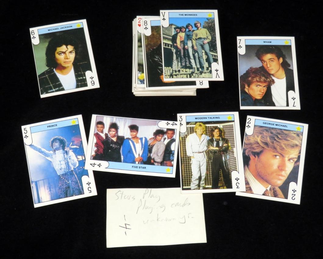 Italian Pop Stars Trading Cards