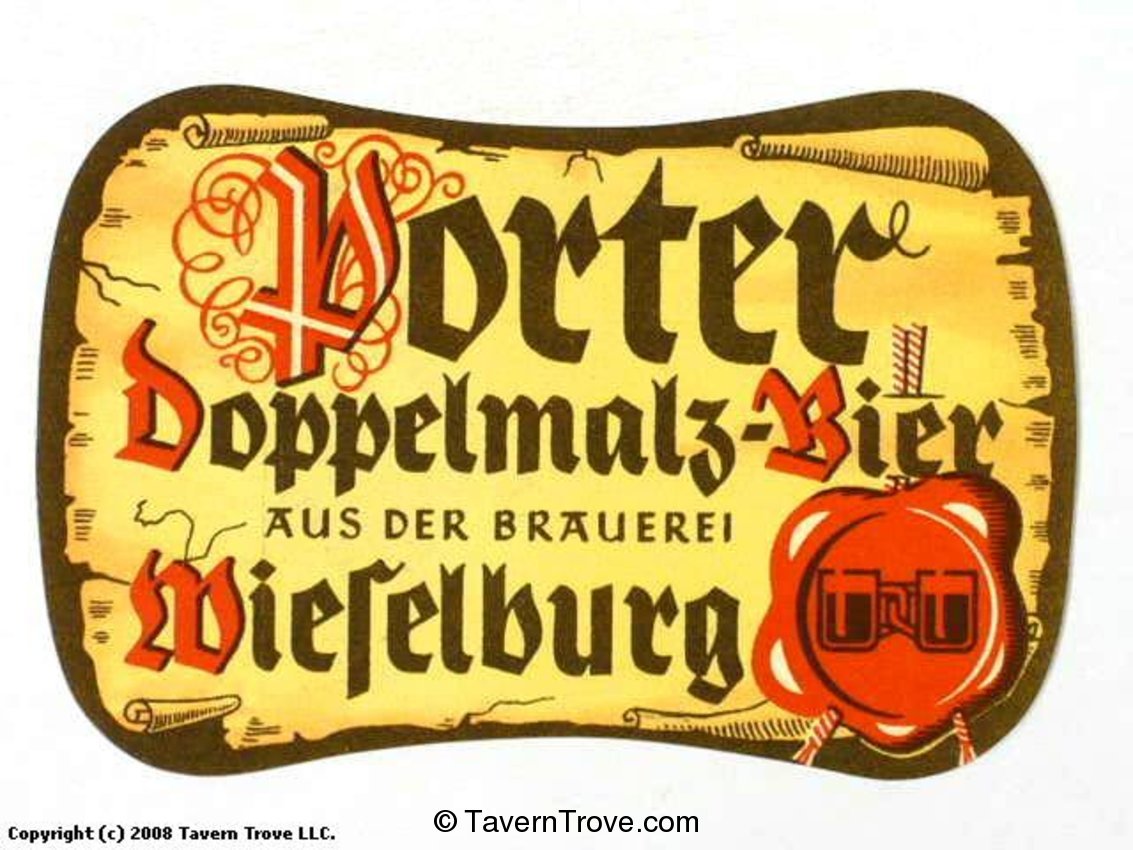 Porter Doppelmalz-Bier