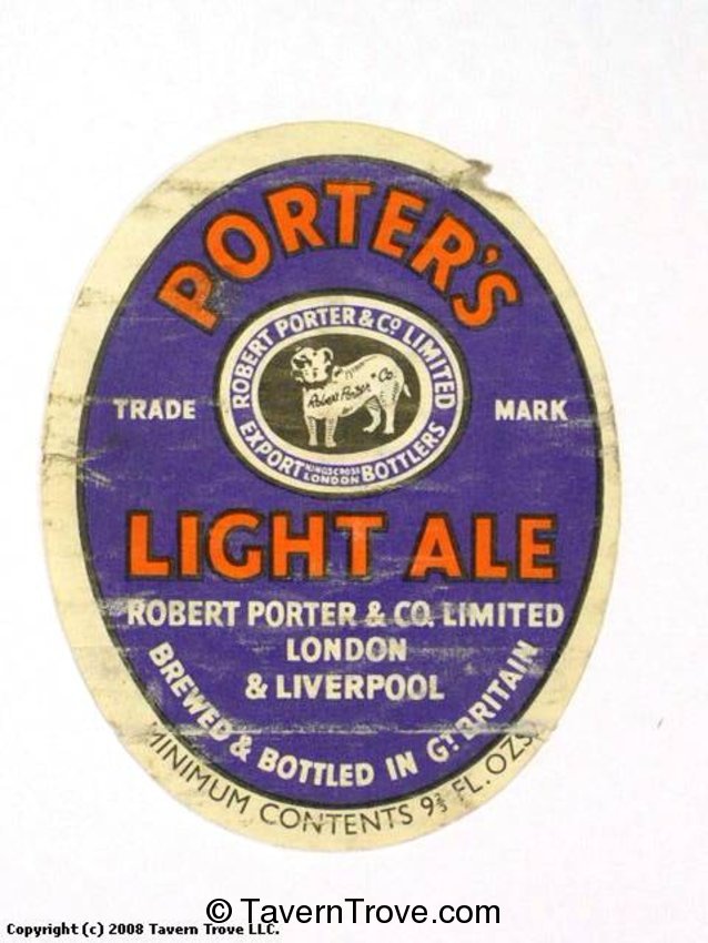 Porter's Light Ale