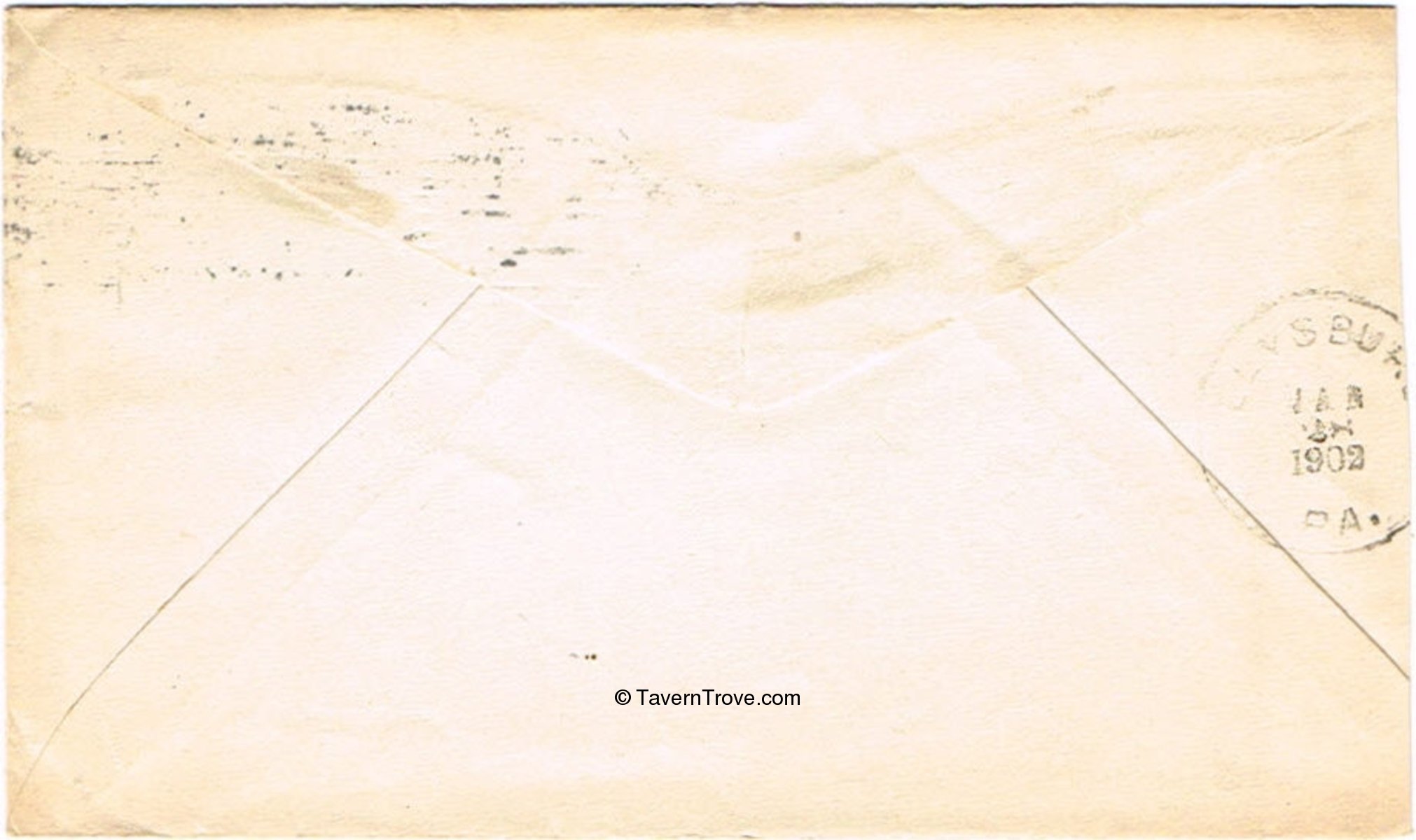 Item 88074 1900 Postal Cover Letterhead