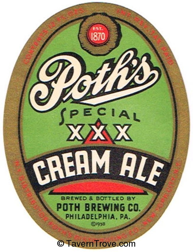 Poth's Cream Ale