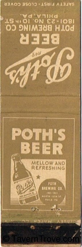 Poth's Beer (Steelton Products)