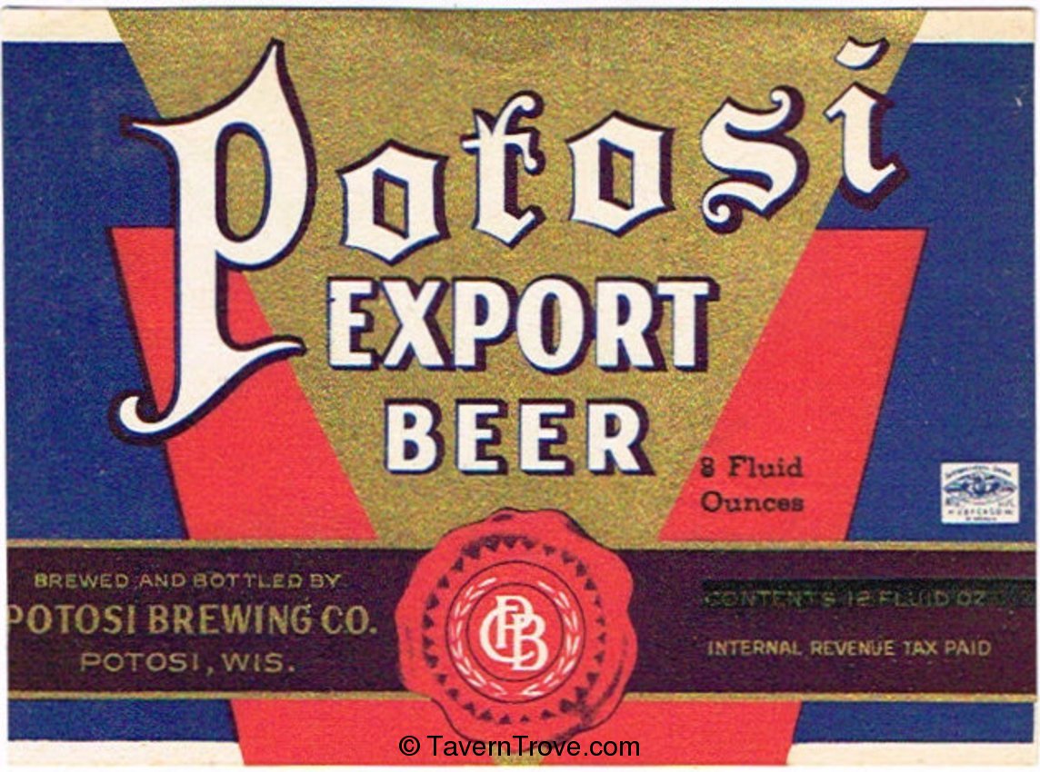 Potosi Export Beer