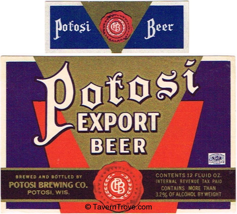 Potosi Export Beer