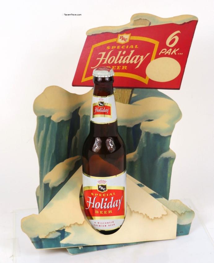 Potosi Holiday Beer Bottle Display