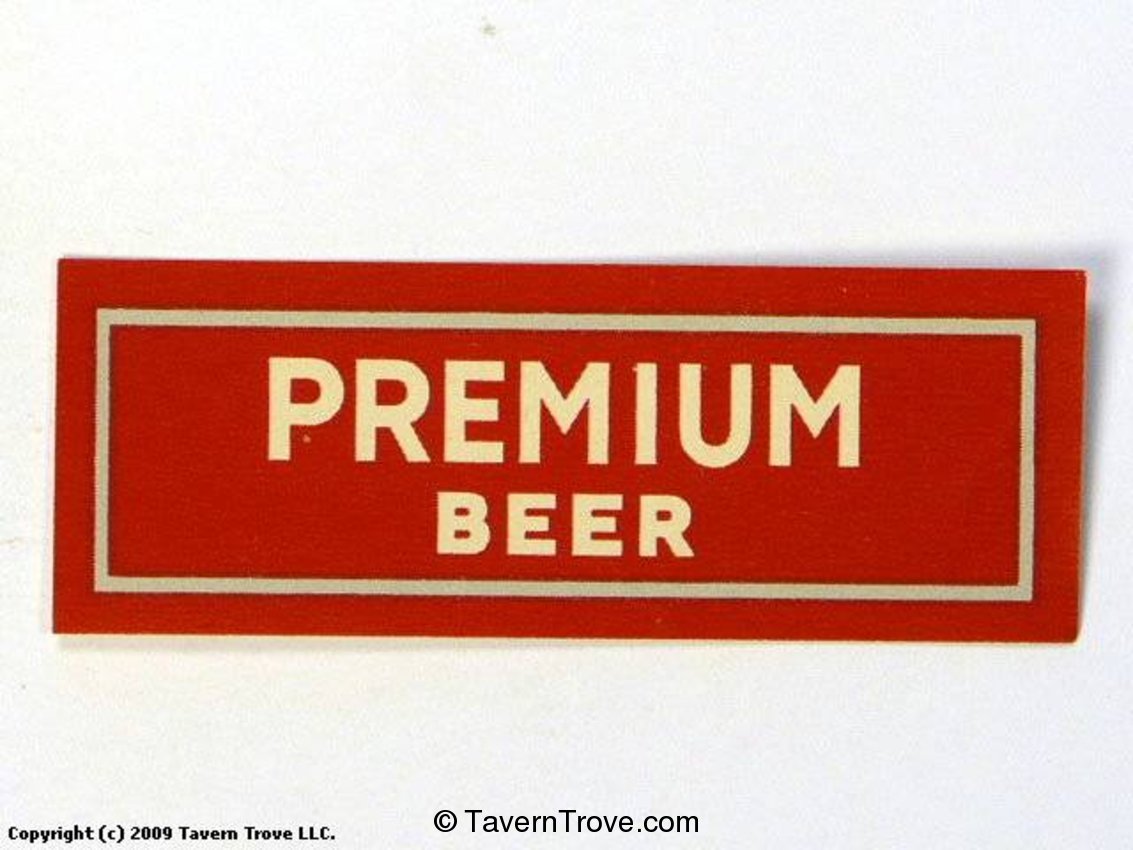 Premium Beer (Neck Label)