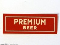 Premium Beer (Neck Label)