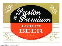 Preston Premium Light Beer