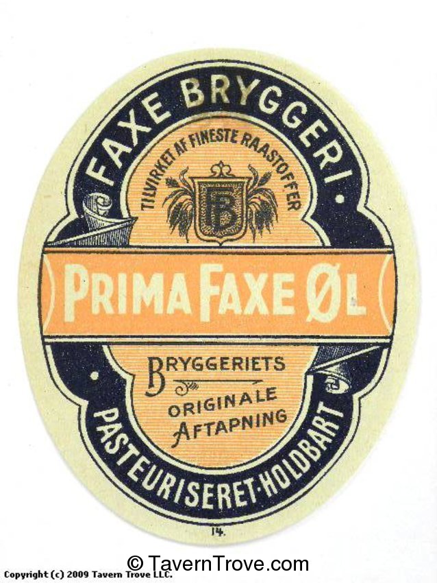 Prima Faxe Øl