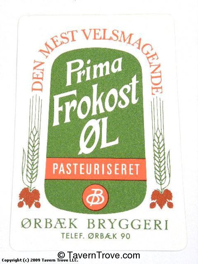 Prima frokost Øl