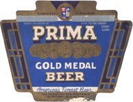 Prima Gold Medal Beer