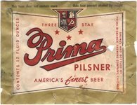 Prima Pilsner Beer