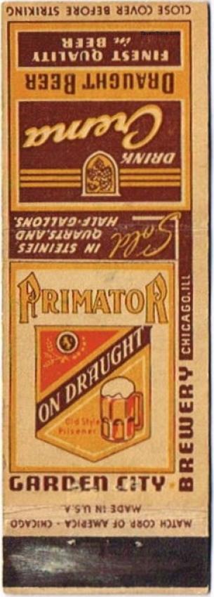 Primator/Crema Draught Beer