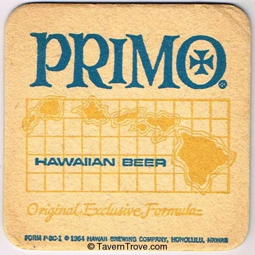 Primo Hawaiian Beer