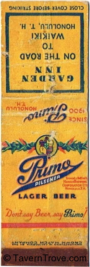 Primo Pilsener Lager Beer