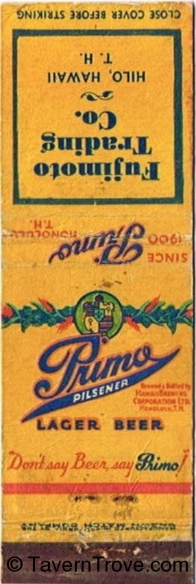 Primo Pilsener Lager Beer