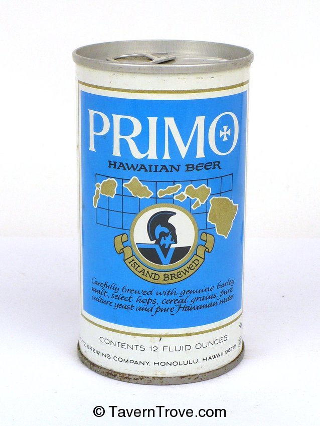 Primo Hawaiian Beer