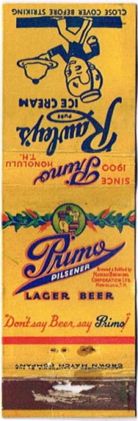 Primo Pilsener Lager Beer