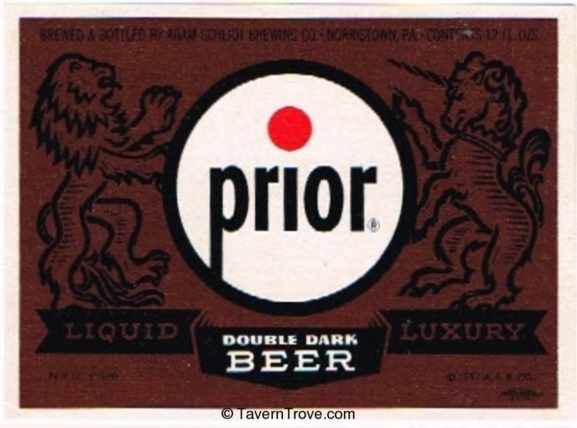 Prior Double Dark Beer 