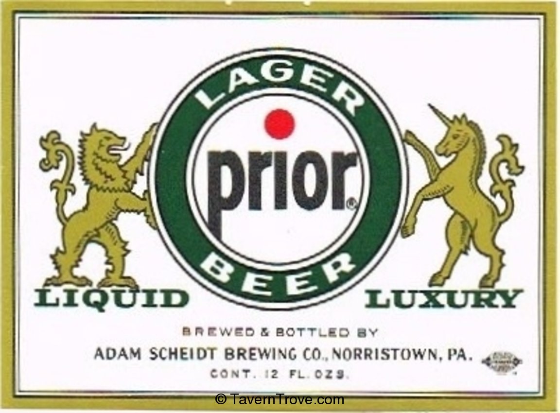 Prior Lager Beer