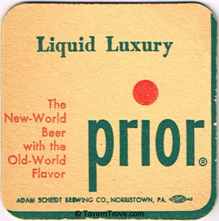 Prior Liquid Luxury Beer