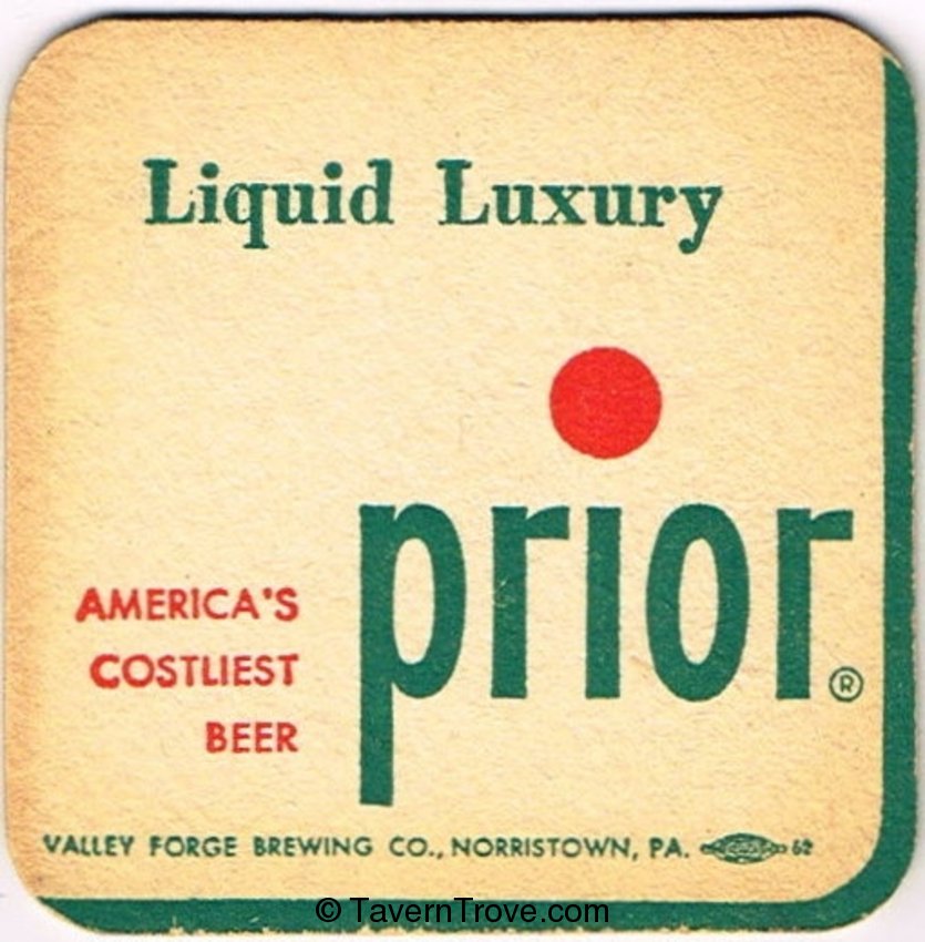Prior Liquid Luxury Beer
