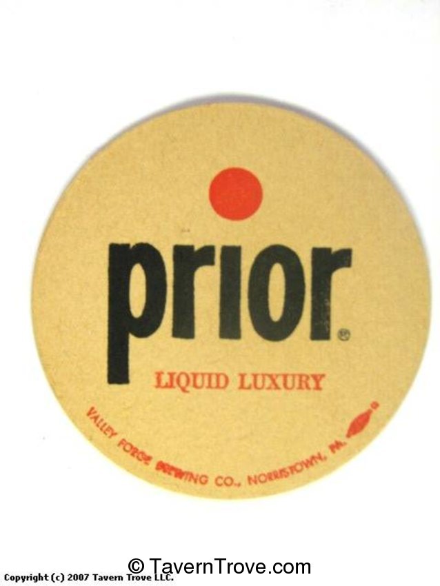 Prior Liquid Luxury Beer