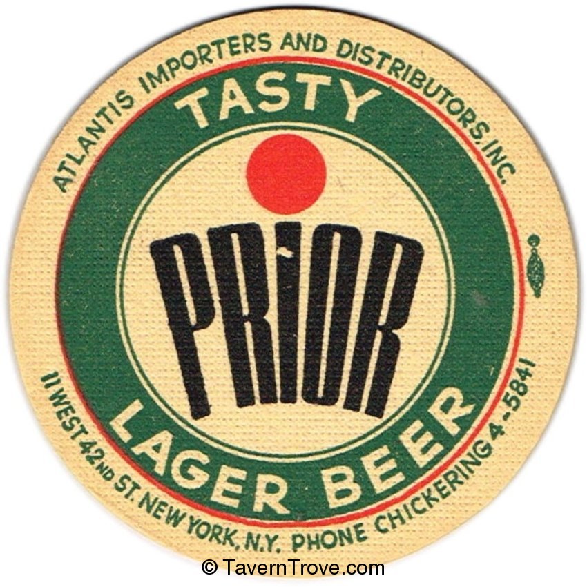 Prior Tasty Lager Beer