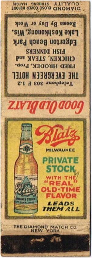 Private Stock (cereal beverage?)