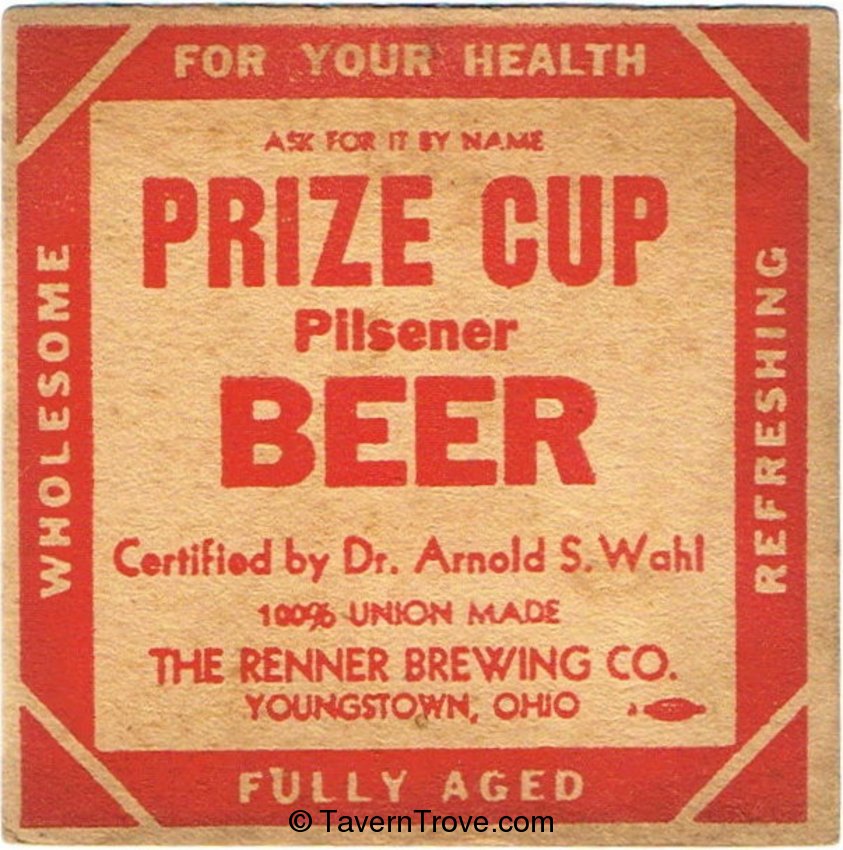 Prize Cup Pilsener Beer