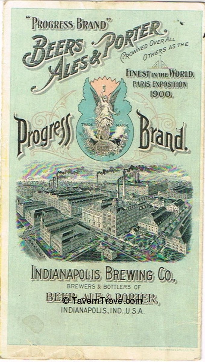 Item 80178 1902 Progress Brand Beers, Ales & Porter Brochure