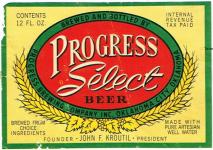 Progress Select  Beer