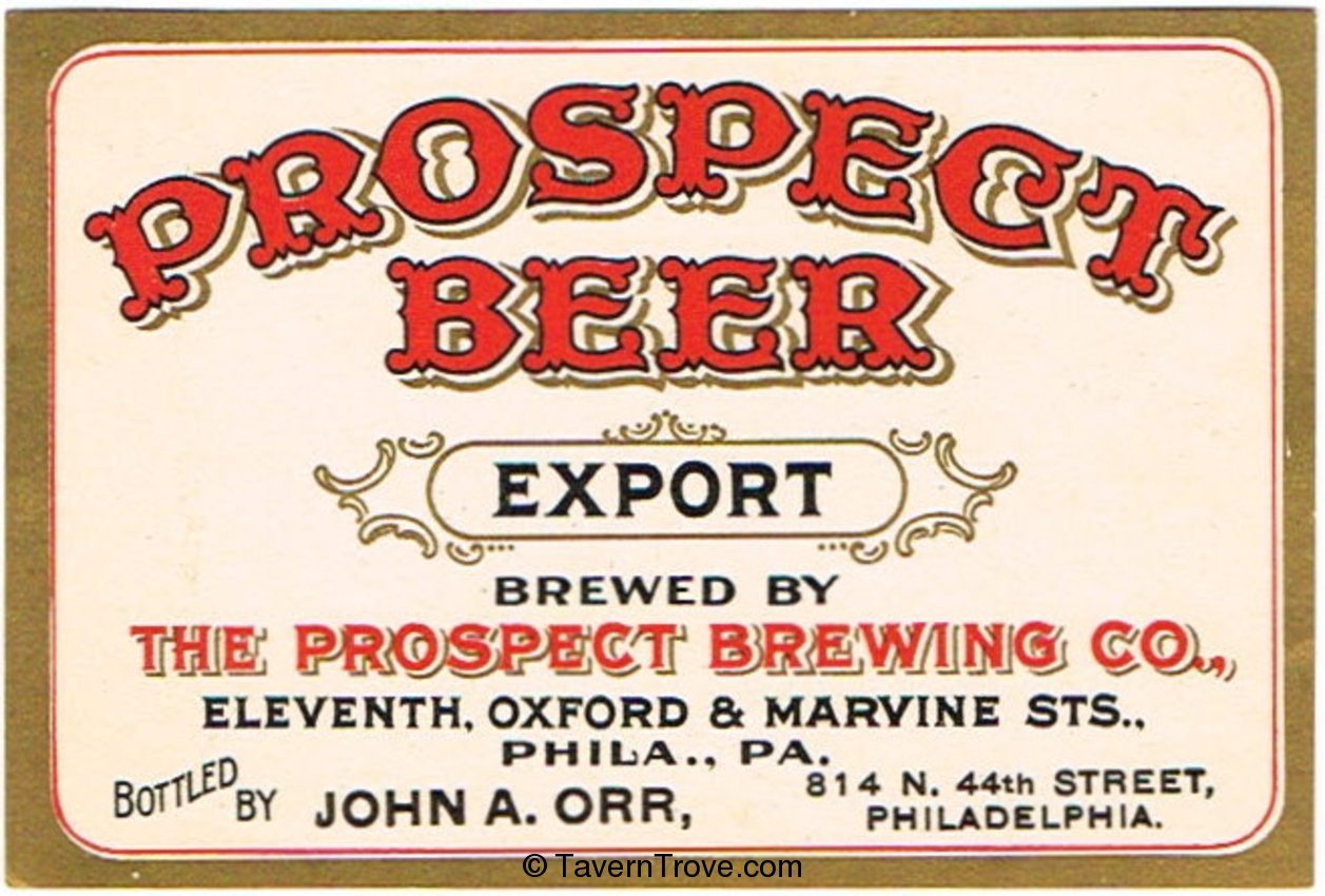 Prospect Export Beer
