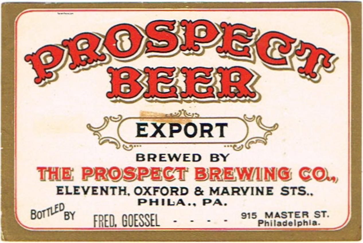 Prospect Export Beer