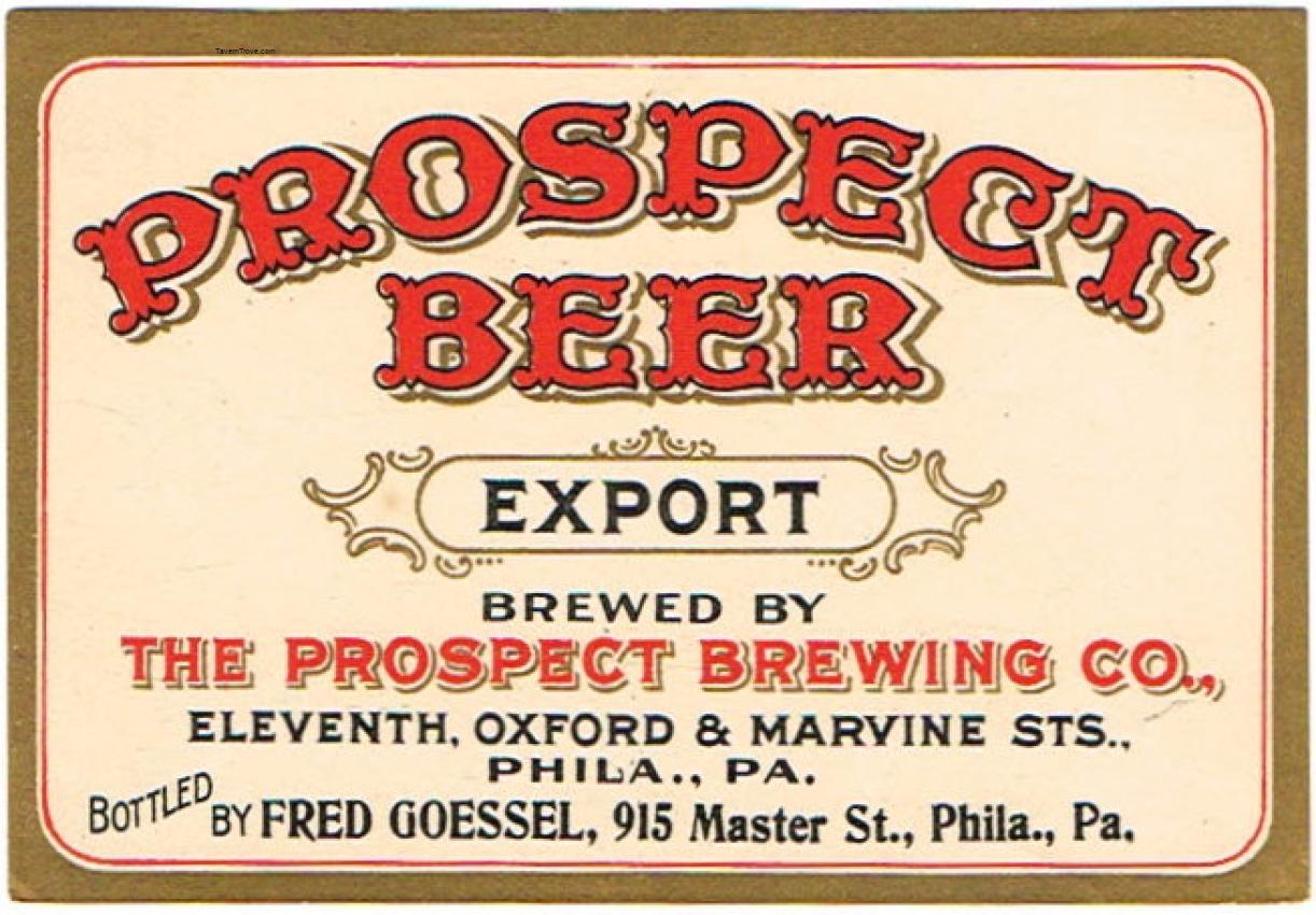 Prospect Export Beer