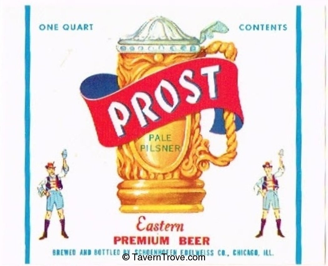Prost Pale Pilsner Beer