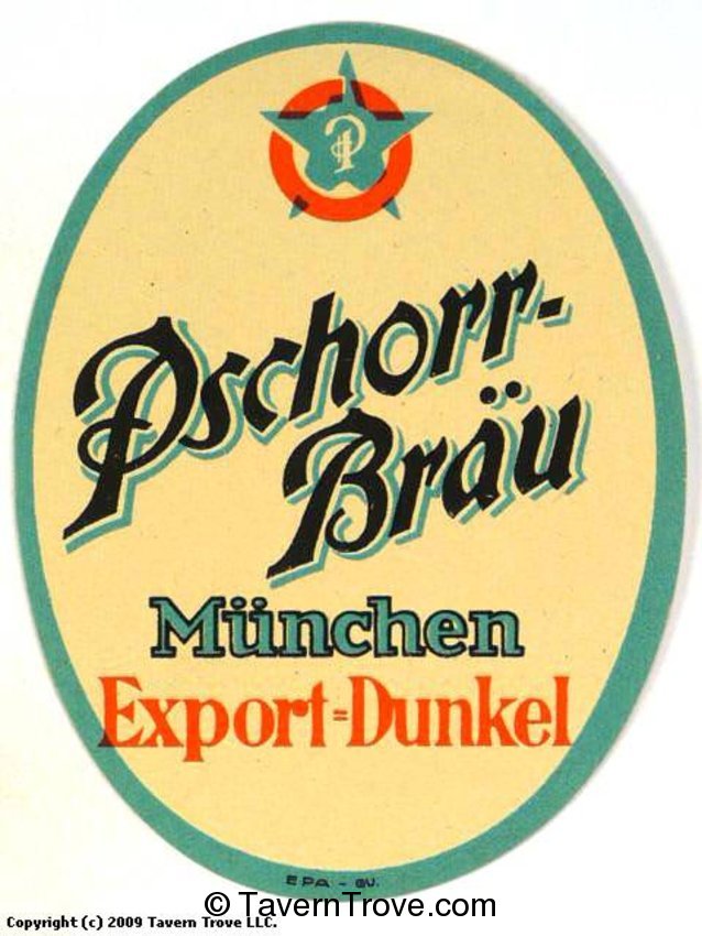 Pschorr-Bräu München Export Dunkel