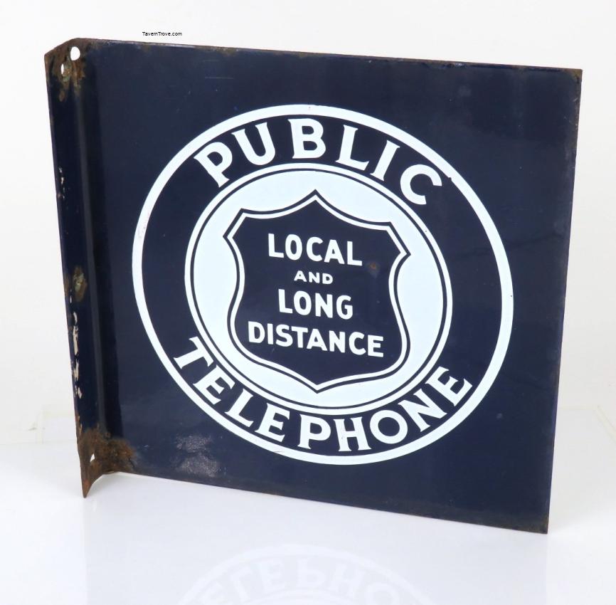 Public Telephone Porcelain