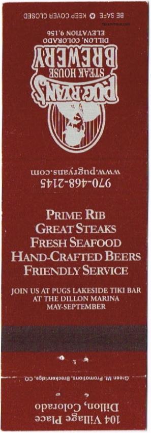 Pug Ryan's Steak House Brewery