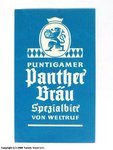 Puntigamer Panther-Bräu Spezialbier