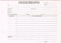 Purchase Order Sheet