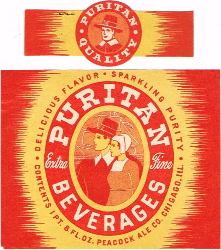Puritan Beverages Peacock Ale Co. Chicago Illinois